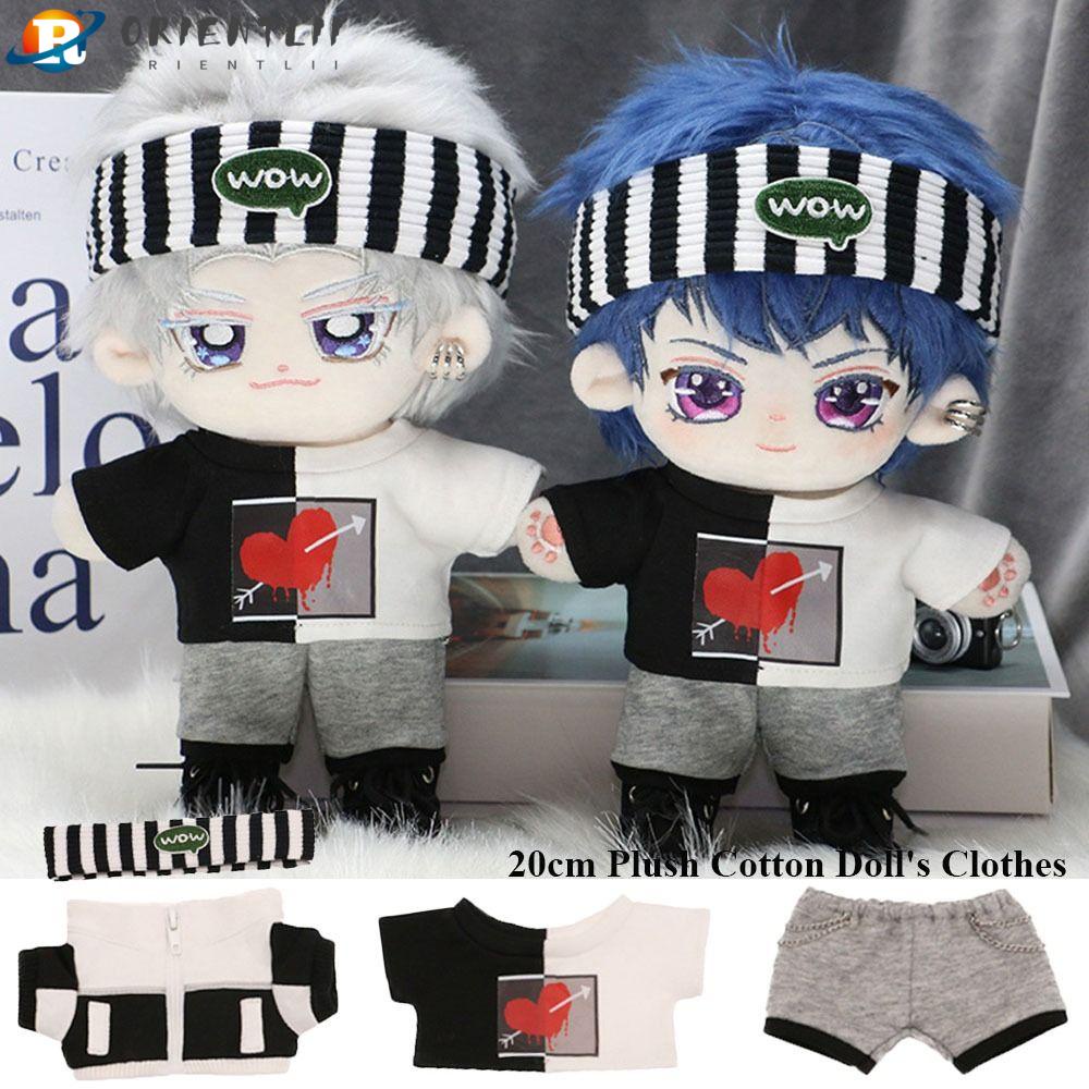 ORIENTLII Bộ Đồ Thời Trang Xinh Xắn Dành Cho Búp Bê 20cm