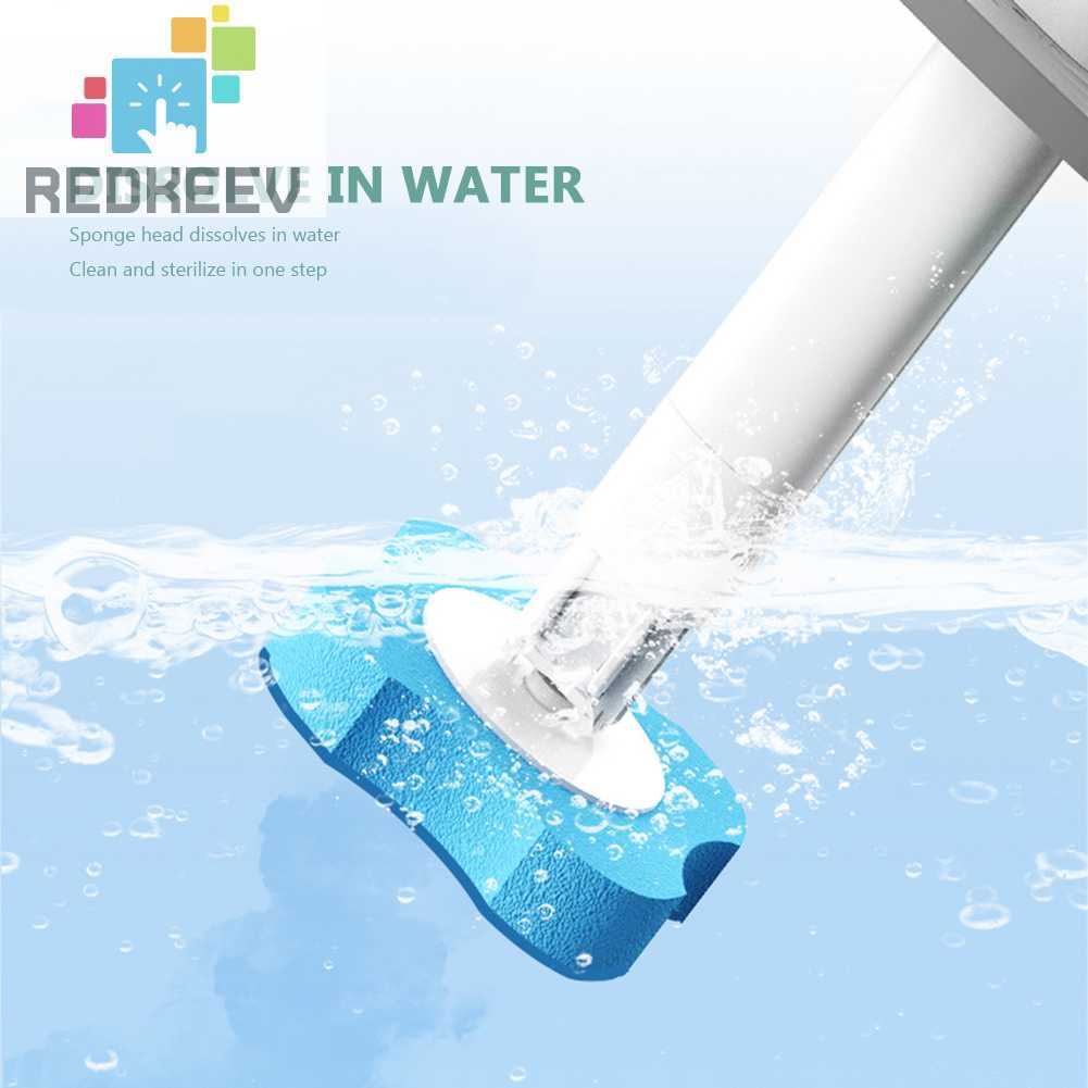 Bàn Chải Vệ Sinh Nhà Tắm Dùng Một Lần Tiện Dụng