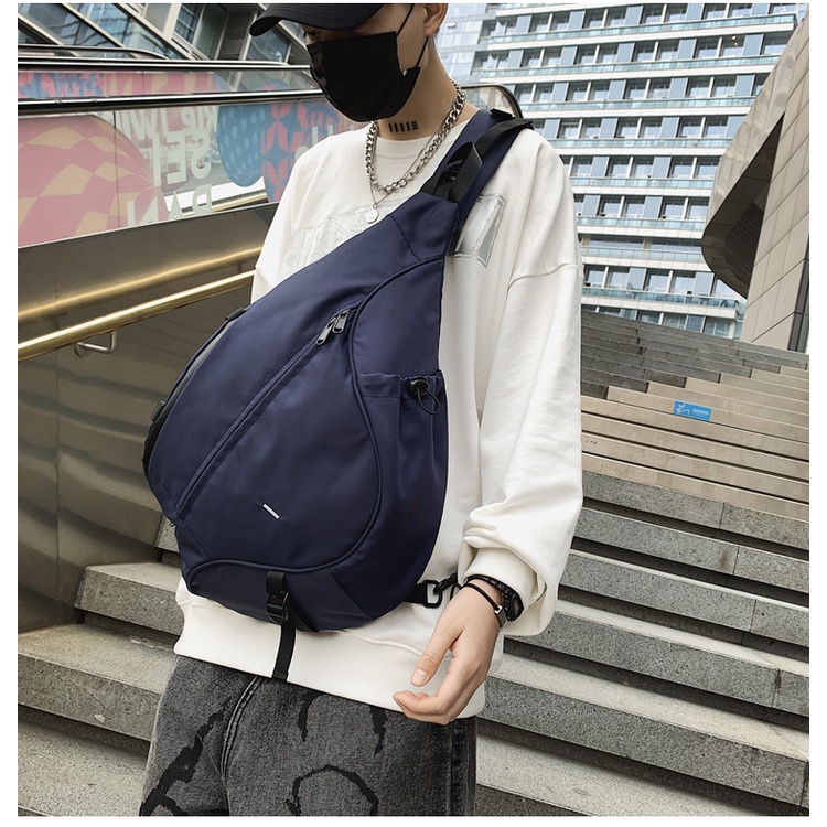 Túi Đeo Chéo Một Bên Vai Dung Tích Lớn Phong Cách Thể Thao Cho Nam