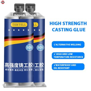 Metal Repair Glue Ab Glue Tertell 2 In1 Metal Cast Iron Glue Heat Resistant Sealant Cold Weld Defect Repair Agent Glue