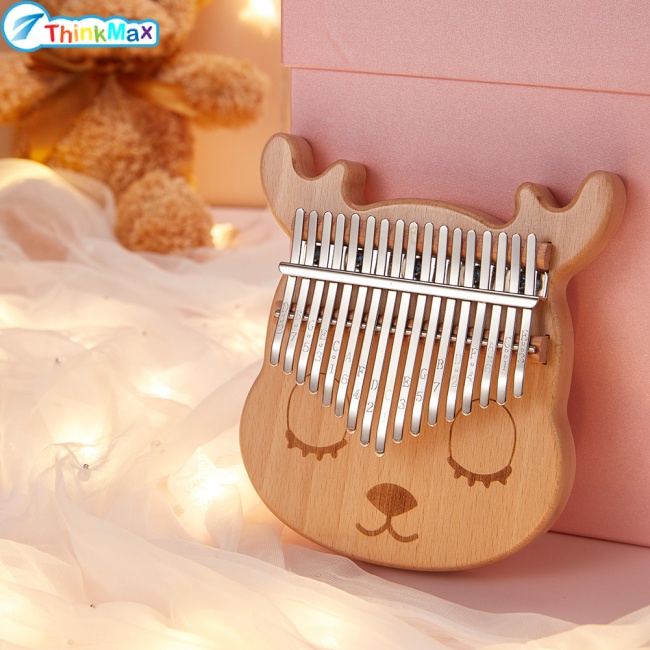 Thinkmax Đàn Kalimba 17 Phím Trong Suốt Bằng Acrylic