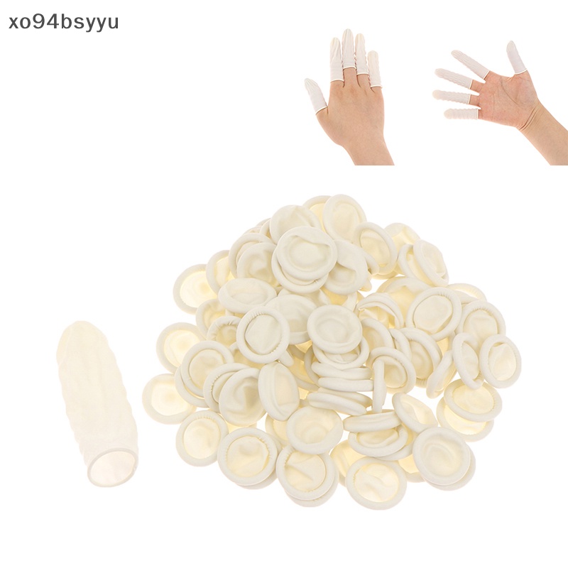 Set 100 / 200 / 300 Găng Tay Nhựa xo94bsyyu Chuyên Dụng Cho Salon Làm Móng