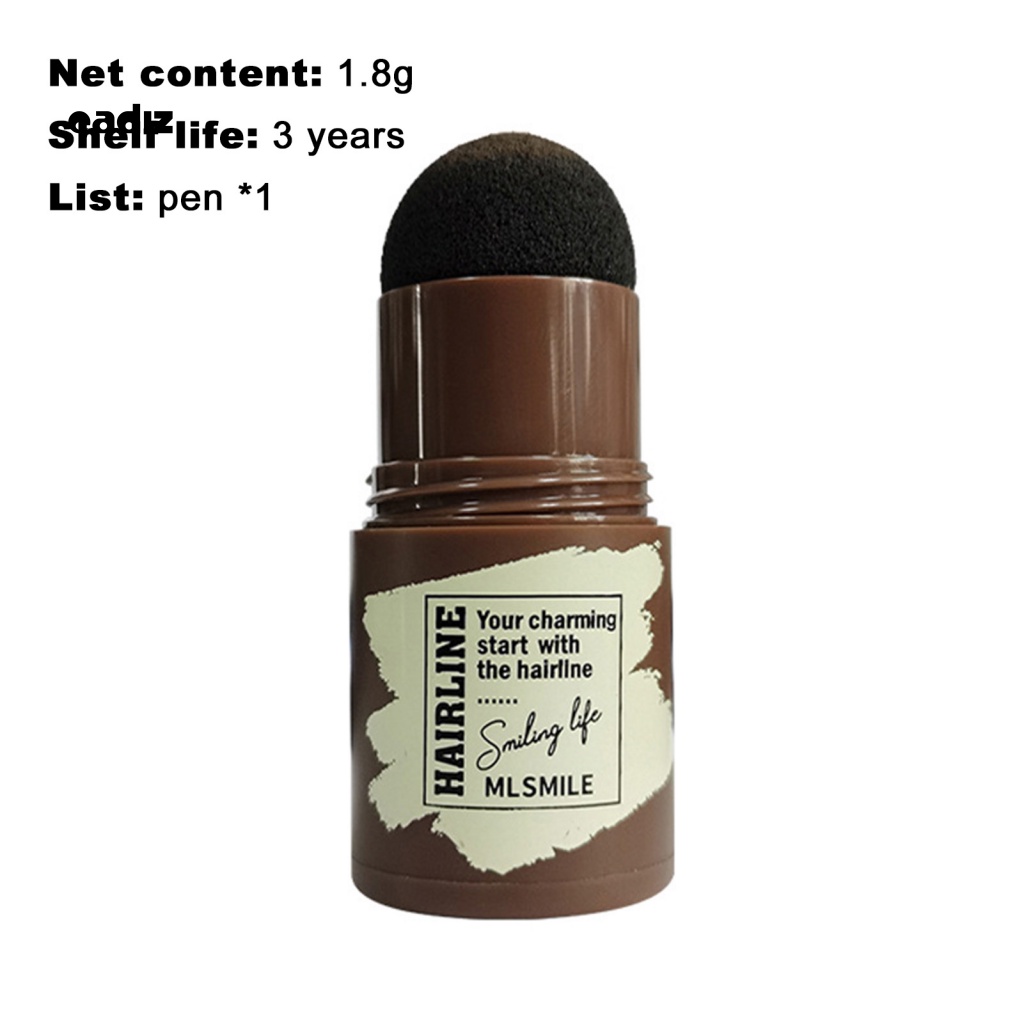 Thỏi Kem Che Khuyết Điểm Chân Tóc Không Thấm Nước Kèm Mút Tán Hình Đầu Nấm 1.8g