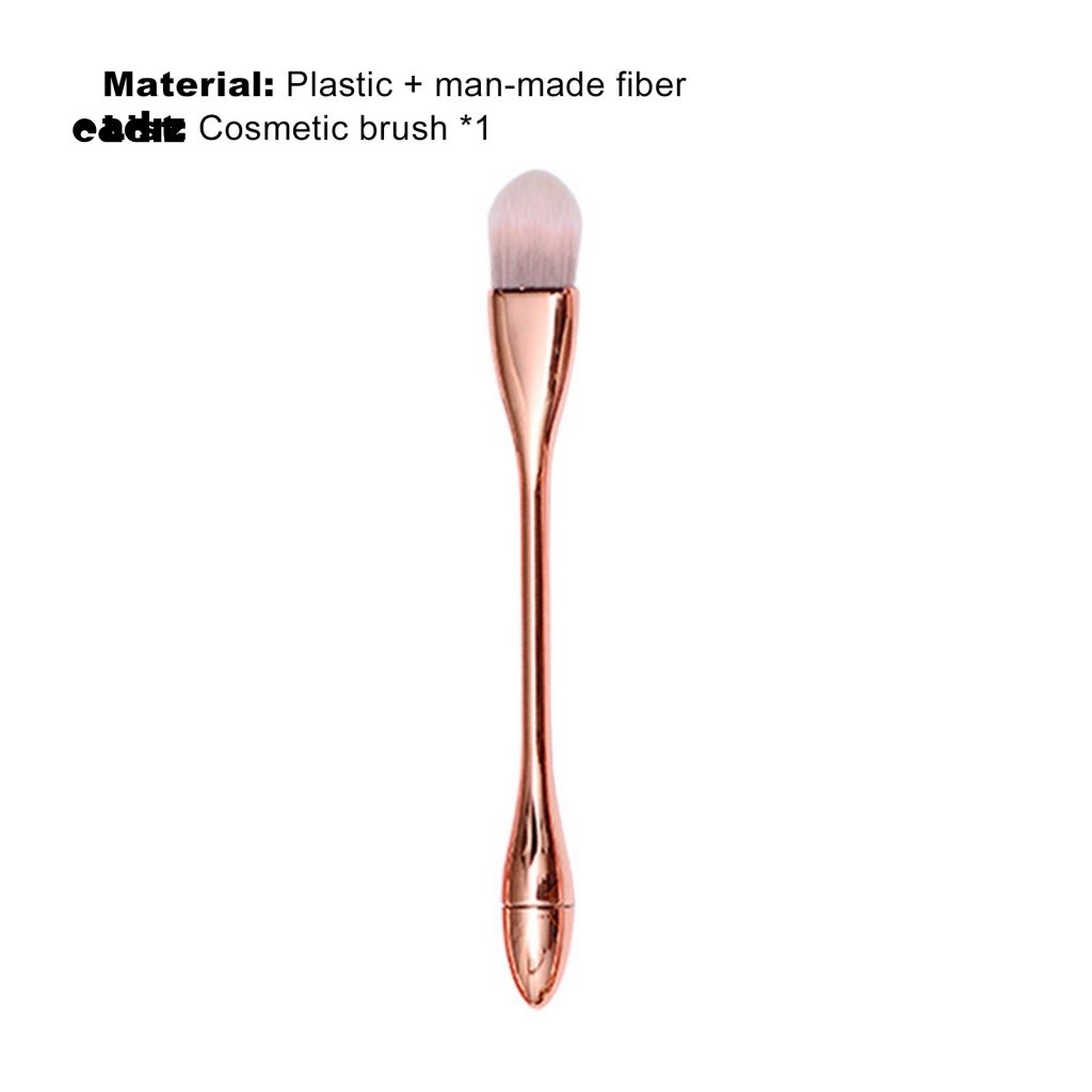 Cọ Trang Điểm Mạ Điện Mềm Mại Thiết Kế Di Động Tiện Dụng