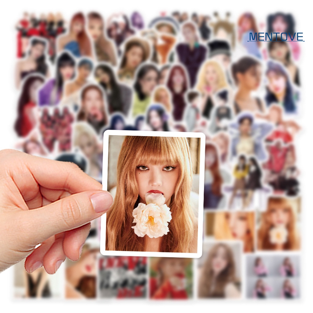 Bộ 60 Miếng Dán Tự Dính Họa Tiết Graffiti Kiểu Hàn Quốc Trang Trí Tiệc