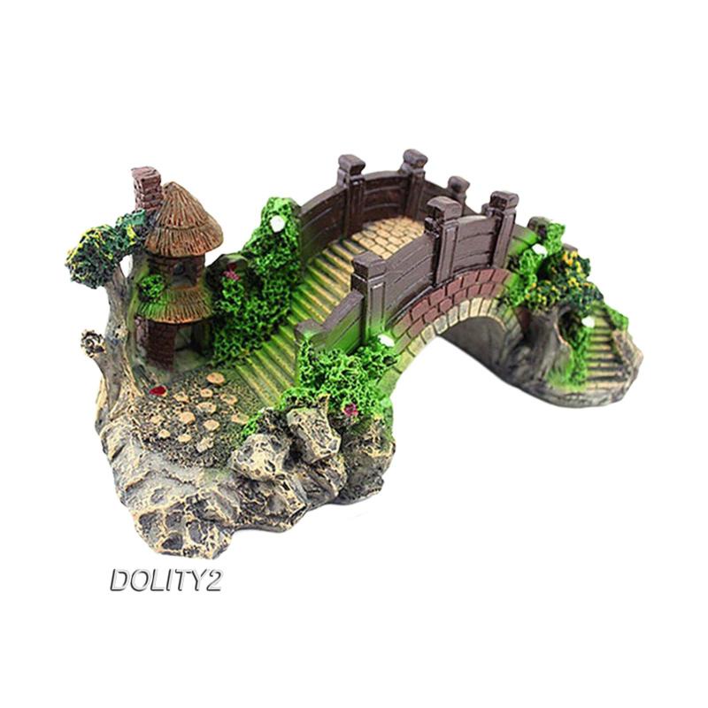 Set 2 Mô Hình Hồ Cá Trang Trí Để Bàn