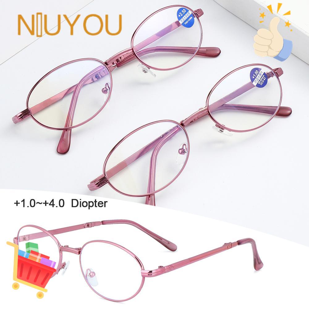 Kính Đọc Sách Chống Tia UV Siêu Nhẹ Có Thể Gấp Gọn Kèm Hộp Đựng Tiện Dụng