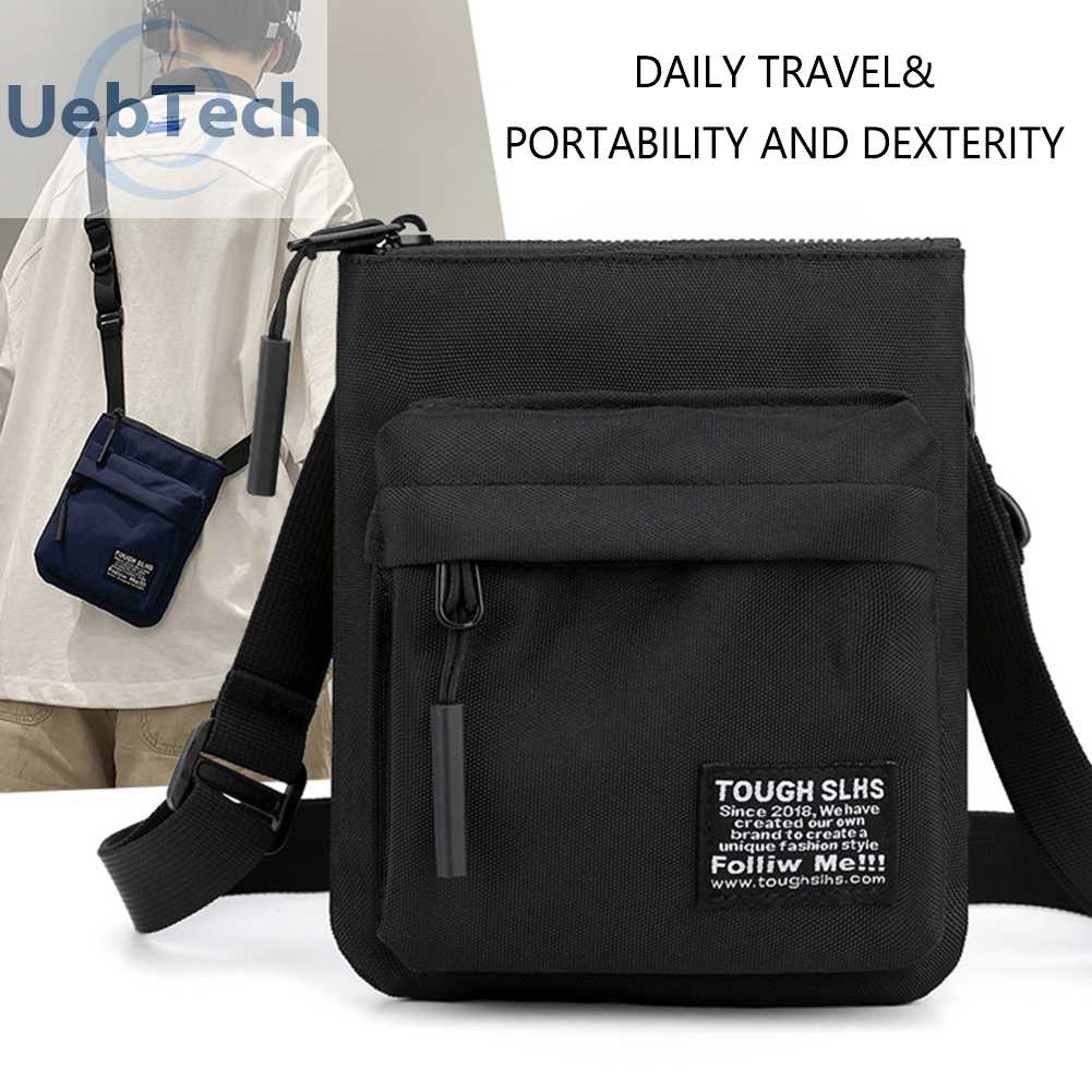 Túi Đeo Vai Bằng Nylon Tổng Hợp Chống Trầy Có Khóa Kéo Cho Nam Khi Đạp Xe Thể