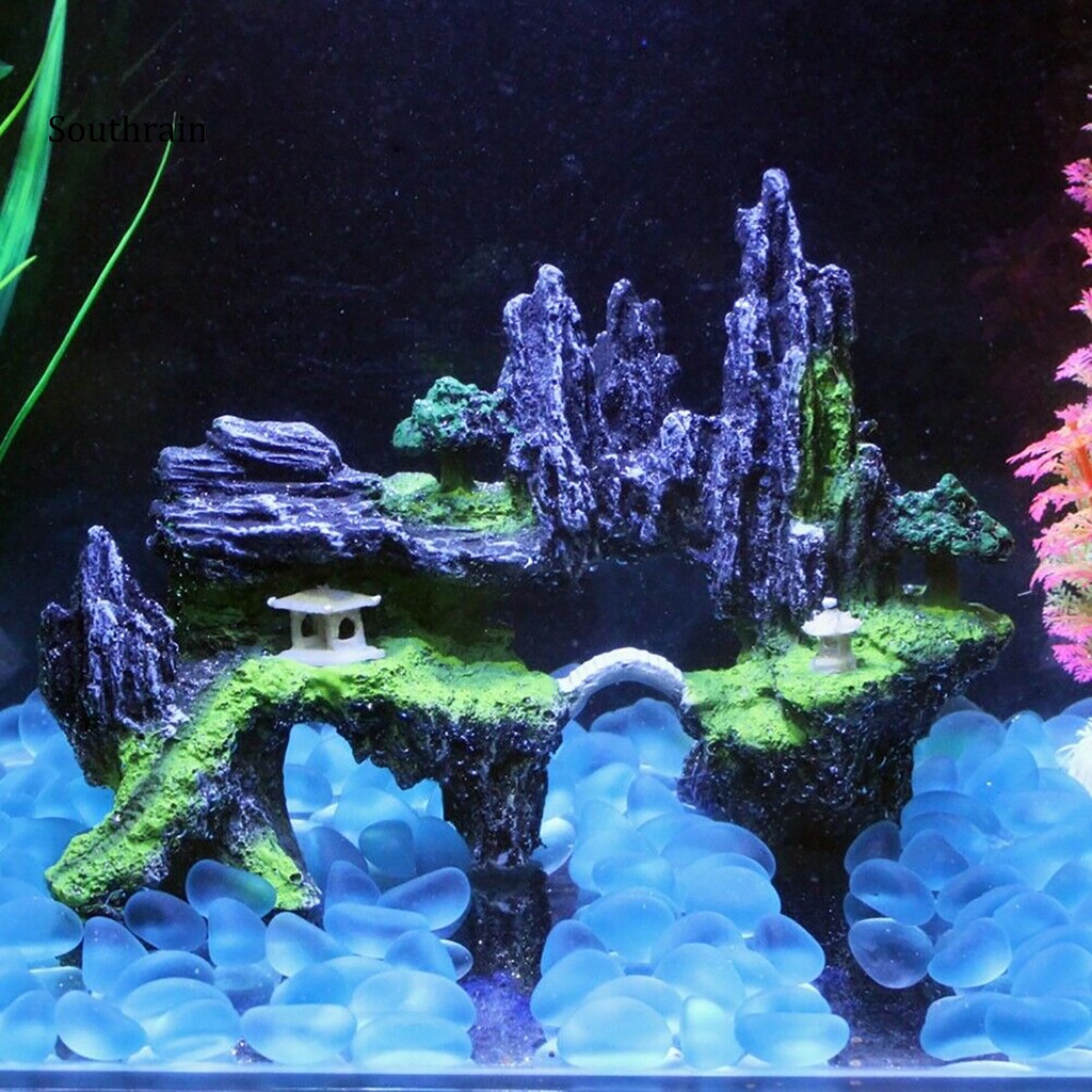 Hòn Non Bộ Trang Trí Bể Cá Bằng Nhựa Resin An Toàn