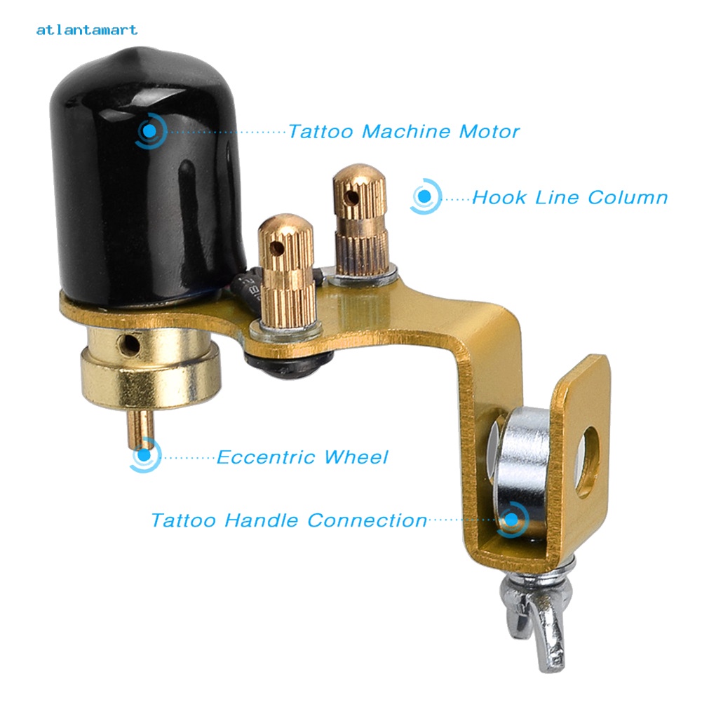 Máy Xoay Động Cơ Điện Tử Yên Tĩnh Chuyên Dụng Cho Xăm Kẻ Mắt