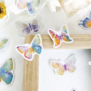 46 Sticker Dán Trang Trí Hình Con Bướm