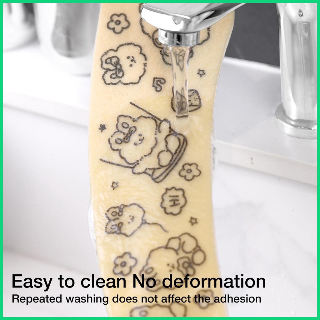 Đệm Lót Bồn Cầu Tự Dính Không Trượt Hình Thỏ Bunny Dễ Thương