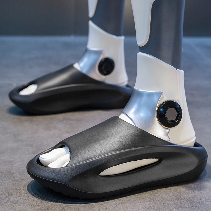 Dép Đi Trong Nhà Đế Dày Chống Trượt Thời Trang Mùa Hè Cho Cặp Đôi