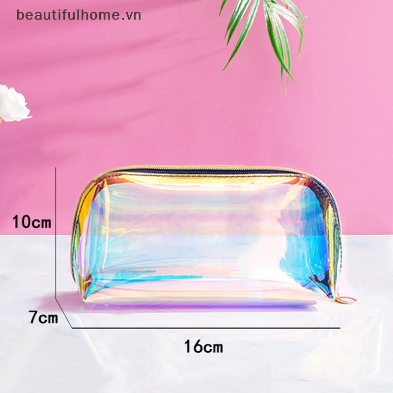 1 Túi Đựng Mỹ Phẩm Trong Suốt Tiện Dụng Chất Lượng Cao