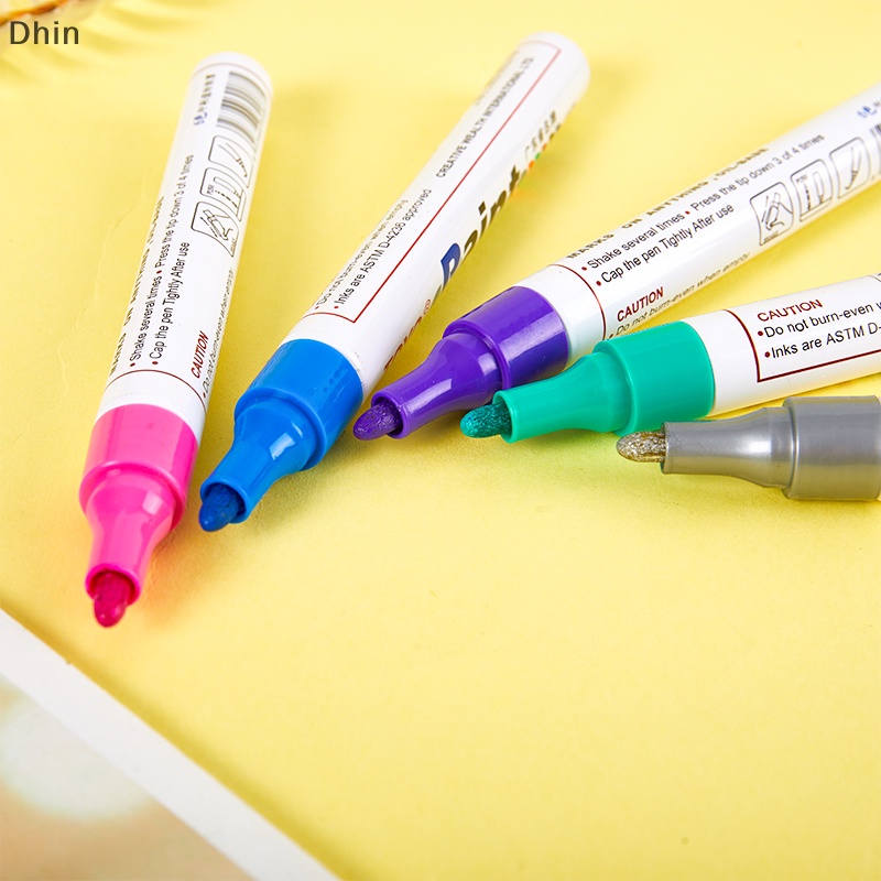 [Dhin] Bút Lông Vẽ Lốp Xe Hơi Không Thấm Nước Chất Lượng Cao