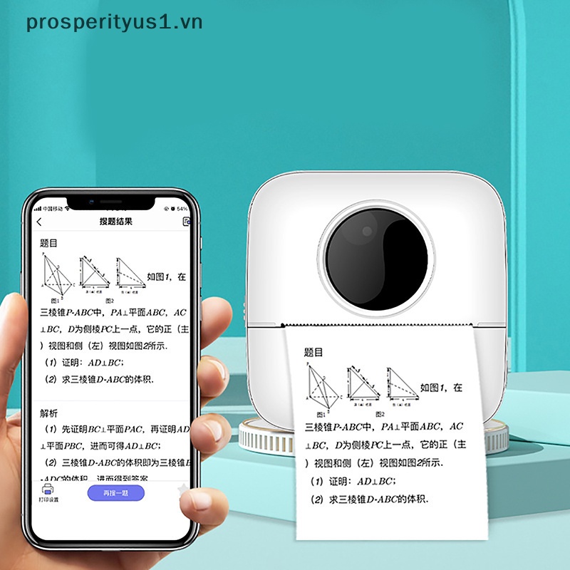 1 [prosperityus1] 10 Cuộn Nhãn Dán Nhiệt Tự Dính Dùng Trang Trí Ảnh Perip [VN]