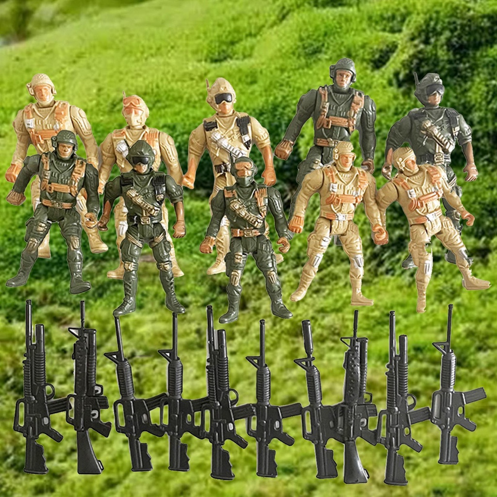 Mô Hình Người Lính Diorama 8x Tỉ Lệ 1 / 18 Trang Trí Bàn