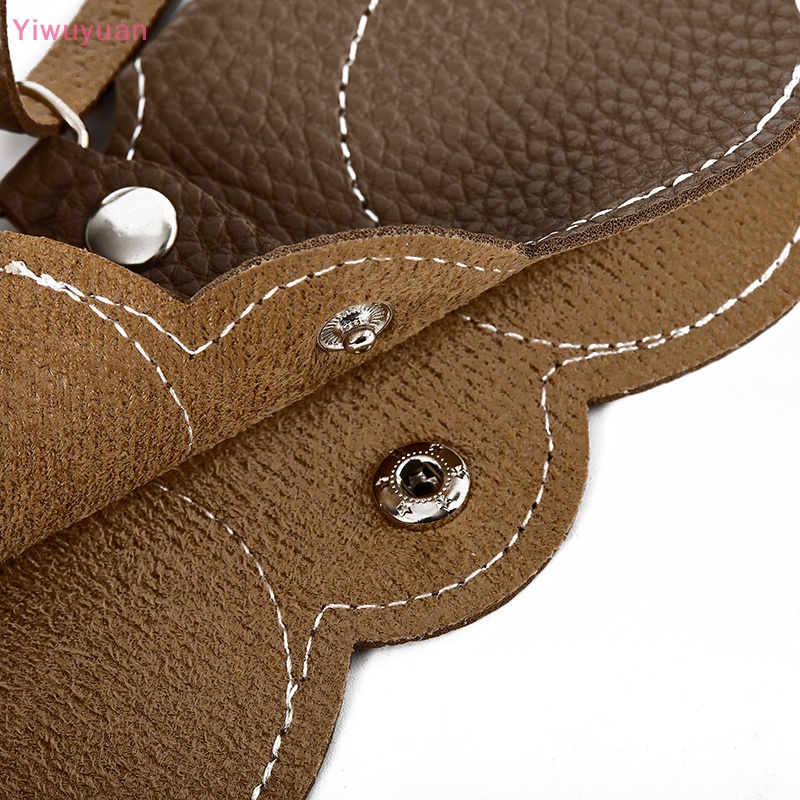 < Yiwuyuan > Túi Đựng Mắt Kính Bằng Da Mềm Gọn Nhẹ Mới