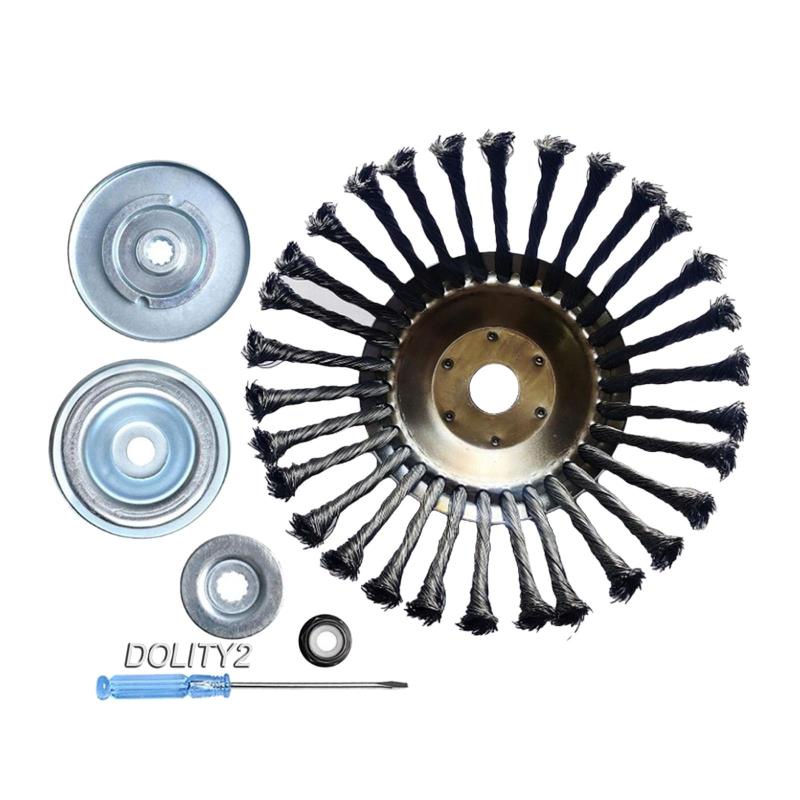 [Dolity2] Đầu Cắt Cỏ Bằng Dây Có Bàn Chải Cho Công Cụ Làm Vườn Thú Vị