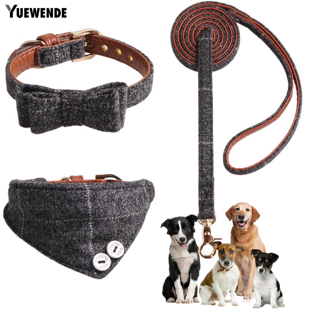 Bộ 3 Dây Dắt Thú Cưng Đi Dạo In Họa Tiết Phong Cách Vintage