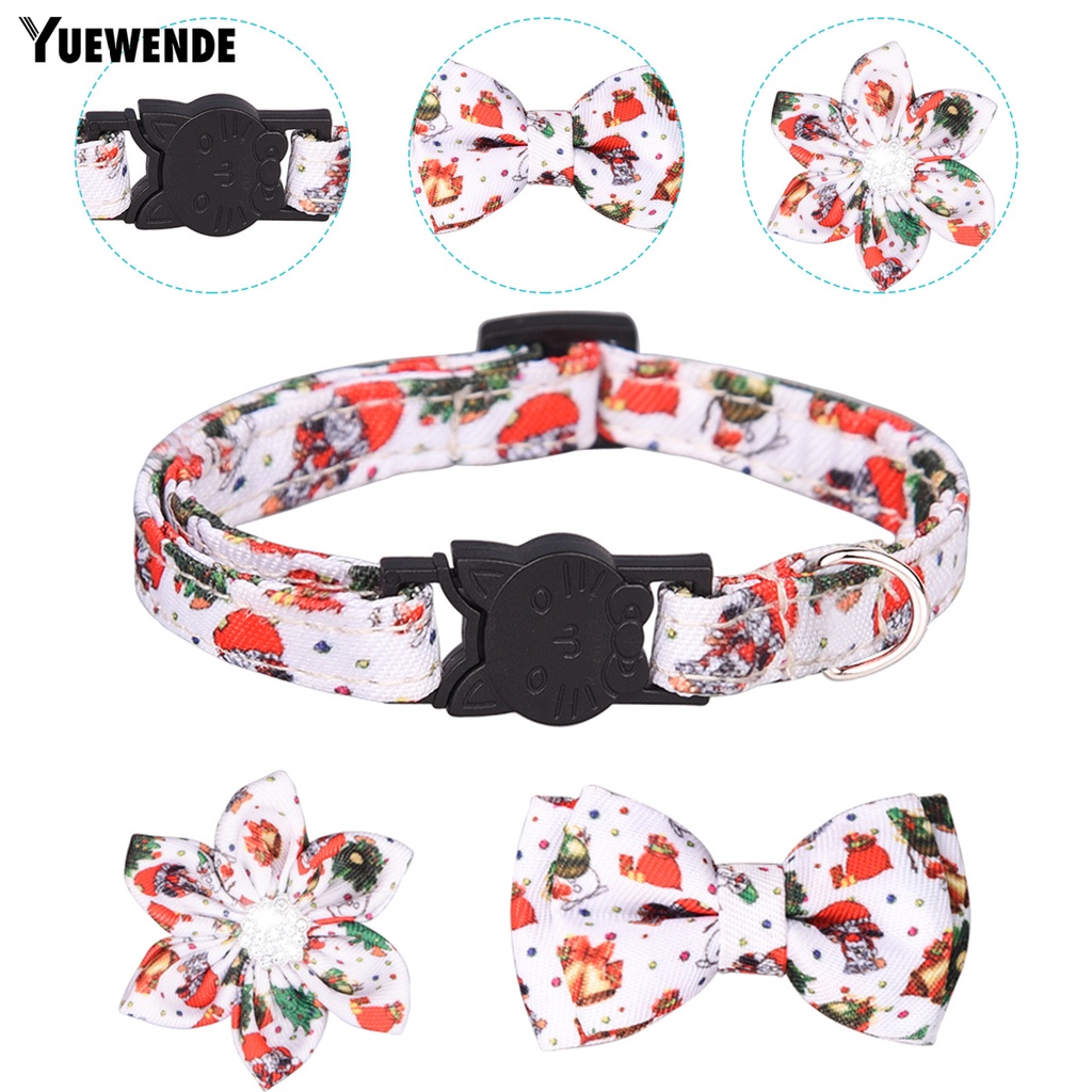 Bộ 3 Nơ Đeo Cổ Họa Tiết Hoa Hướng Dương Cho Thú Cưng
