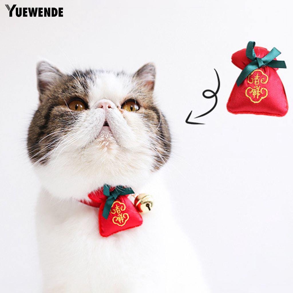 Vòng Cổ Năm Mới Phong Cách Trung Hoa Dễ Thương Dành Cho Thú Cưng
