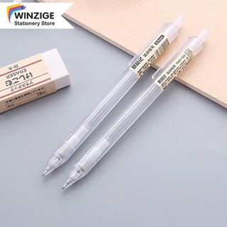 Winzige bút chì kim ngòi 0.5mm/0.7mm bút chì trong suốt thiết kế tối giản bút chì bấm