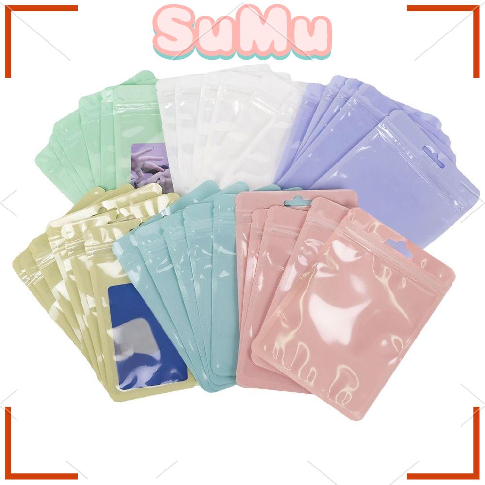 Túi Zip Tự Dính Có Lỗ Treo Trưng Bày Trang Sức