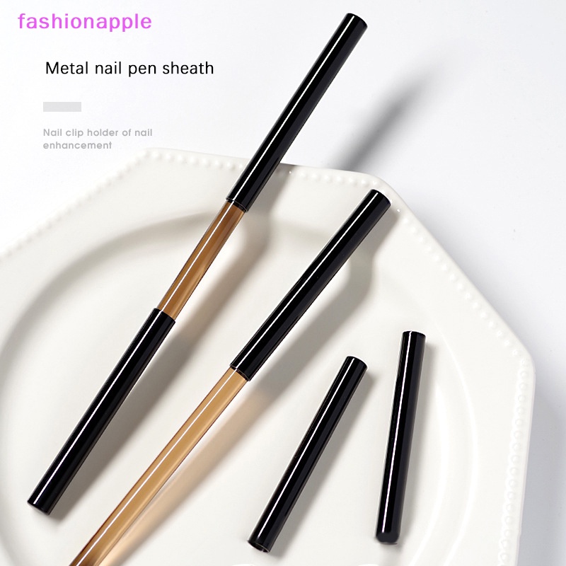 1 Cọ Vẽ Móng Tay Bằng Nhựa Có Nắp Đậy