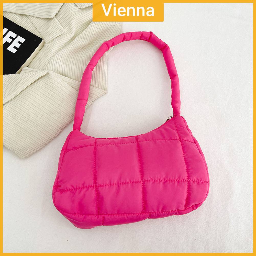 Túi Đeo Vai / Kẹp Nách Nhồi Bông Mềm Mại Giữ Ấm Mùa Đông Đơn Giản Thời Trang