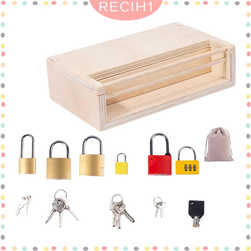 Bộ Đồ Chơi Khóa Di Động Phù Hợp Cho Trẻ Mẫu Giáo