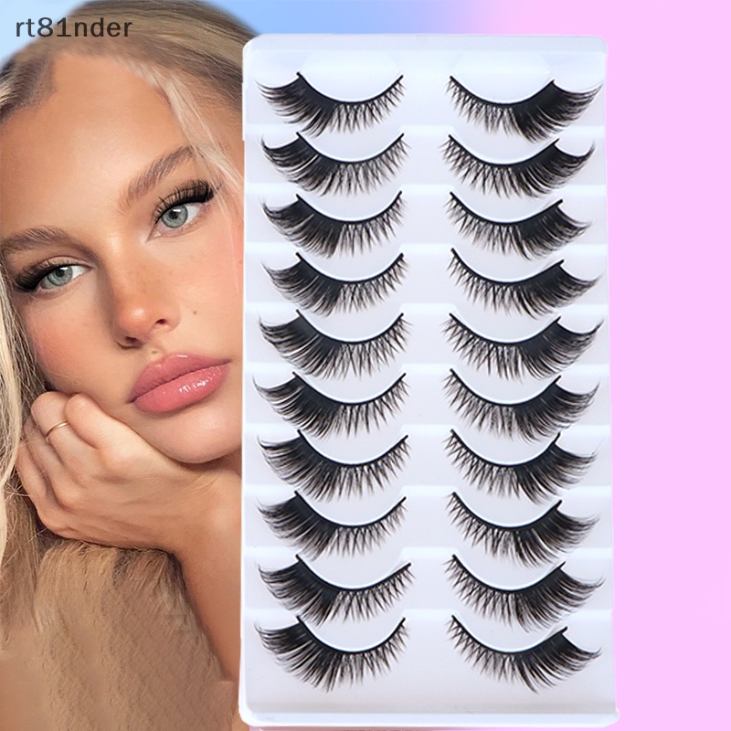 Rt Lông Mi Giả Dài Mềm Mại Tự Nhiên Có Cánh 3D