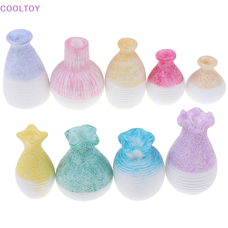 Chậu Hoa Mini Tỉ Lệ 1: 12 Trang Trí Nhà Búp Bê