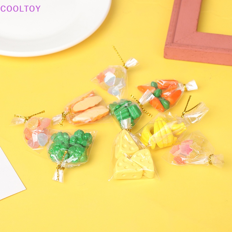 Cooltoy Mô Hình Bánh Mì / Kẹo / Rau Củ Trang Trí Nhà Búp Bê 1: 12