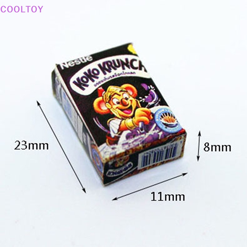 Mô Hình Hộp Sữa Làm Mát 1: 12 Dùng Trang Trí Nhà Búp Bê / Tỷ Lệ 1: 12 Hot!