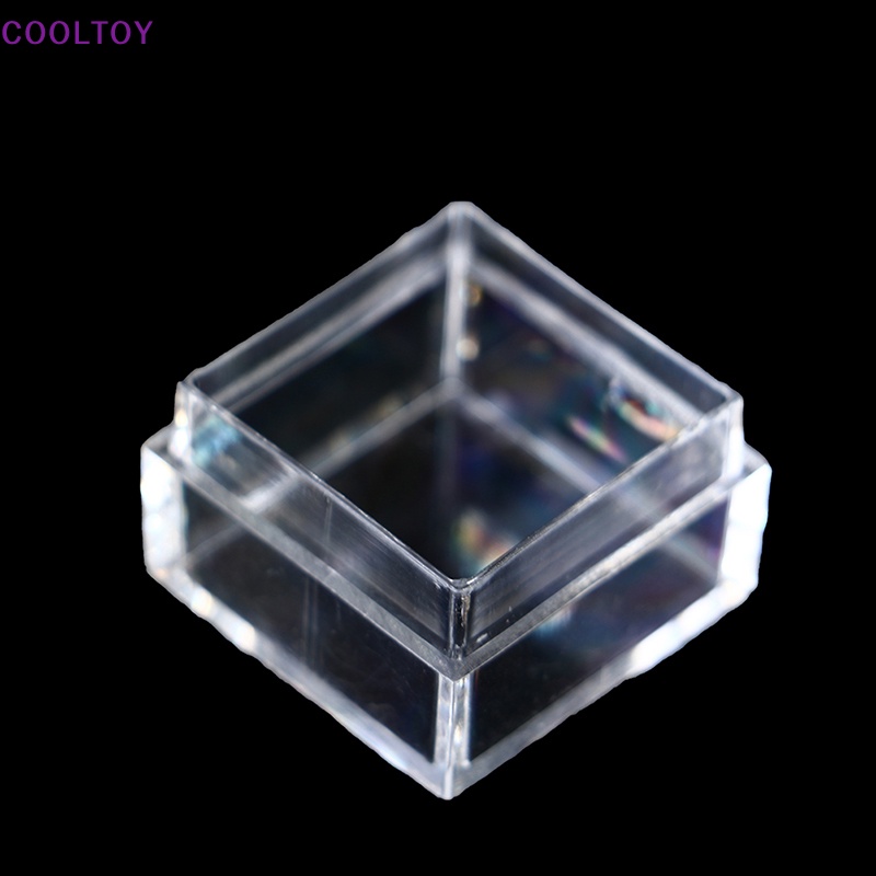 Cooltoy Lọ Thủy Tinh Mini Đựng Kẹo Mini Hình Gấu Dễ Thương Trang Trí Nhà Búp Bê