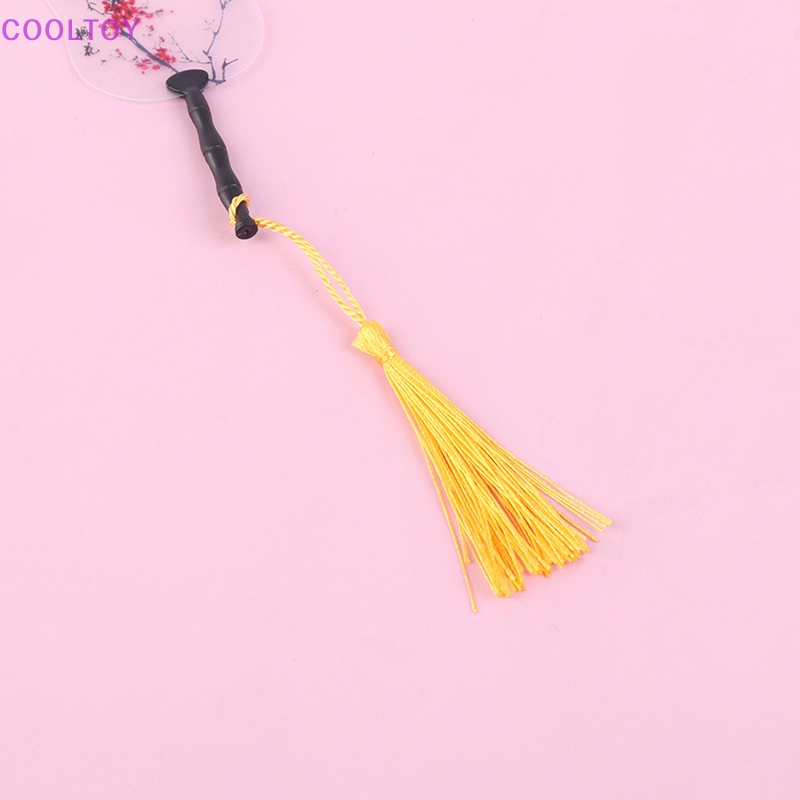 Set 2 Quạt Mini Trang Trí Nhà Búp Bê Tỉ Lệ 1: 12