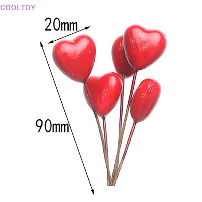 5 Bong Bóng Trái Tim Trang Trí Nhà Búp Bê Tỉ Lệ 1: 12