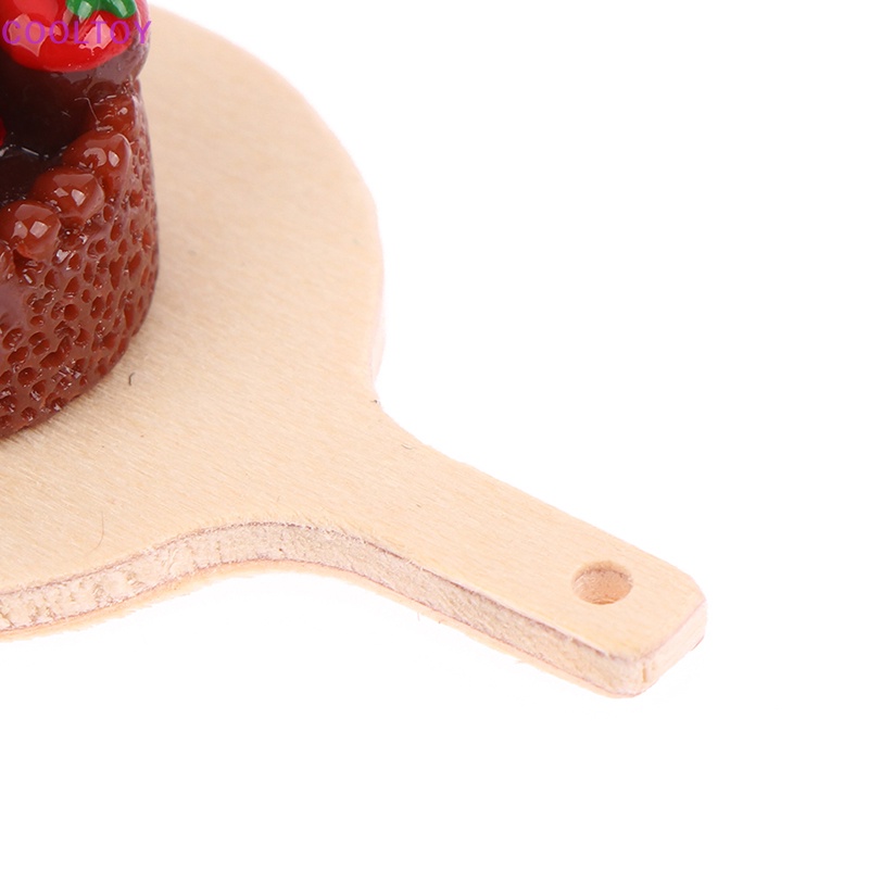 Cooltoy Mô Hình Bánh Ngọt Mini Tỉ Lệ 1 / 12 Trang Trí Nhà Búp Bê