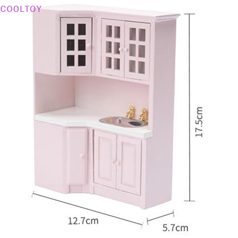 Cooltoy Mô Hình Nhà Bếp Mini Tỉ Lệ 1: 12 Trang Trí Nhà Búp Bê