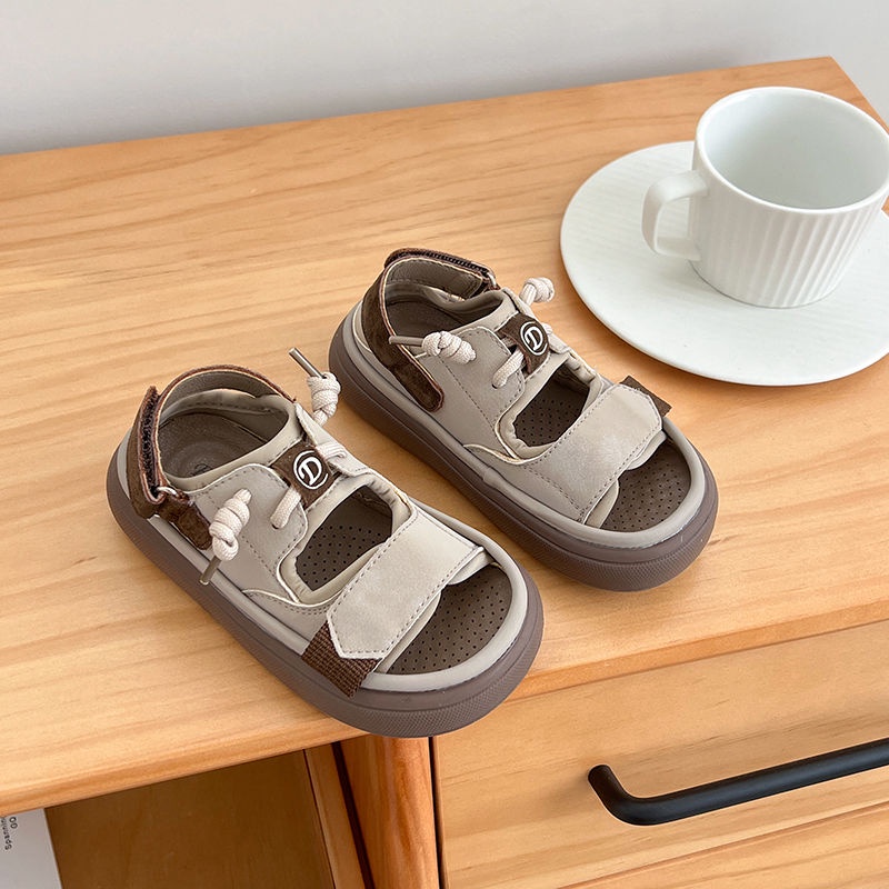 Giày Sandal Đế Mềm Phong Cách Thể Thao Thời Trang Mùa Hè 2023 Dành Cho Bé 3-16 Tuổi