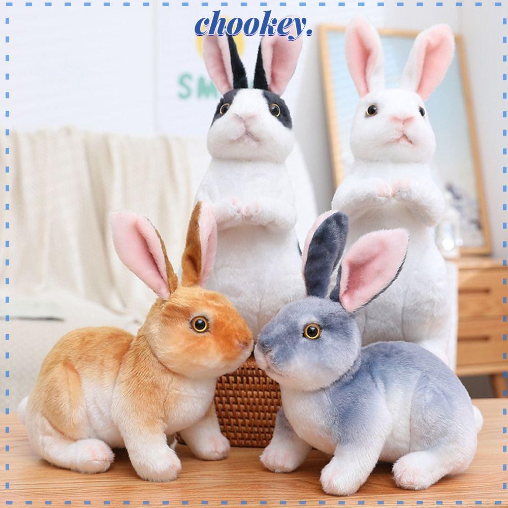 CHOOKEY Thỏ Nhồi Bông Thiết Kế Mới Xinh Xắn Đáng Yêu Dành Cho Bé