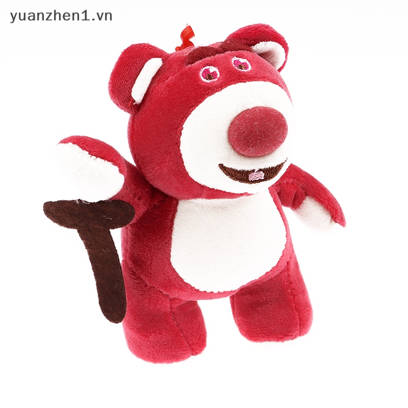 Móc Khóa Hình Quả Dâu Nhồi Bông Đáng Yêu