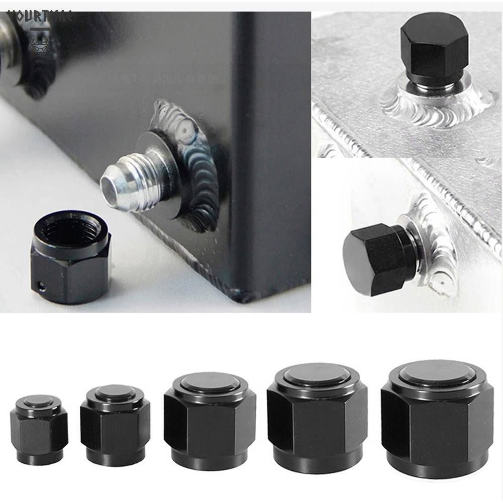 Nắp Đậy Ống Loe AN4 AN6 AN8 AN10 Bằng Nhôm Cho Xe Hơi