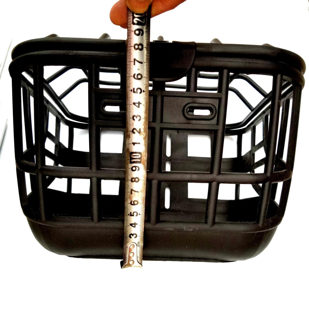 Giỏ Treo Tay Lái Xe Đạp Bằng Nhựa Có Thể Tháo Rời