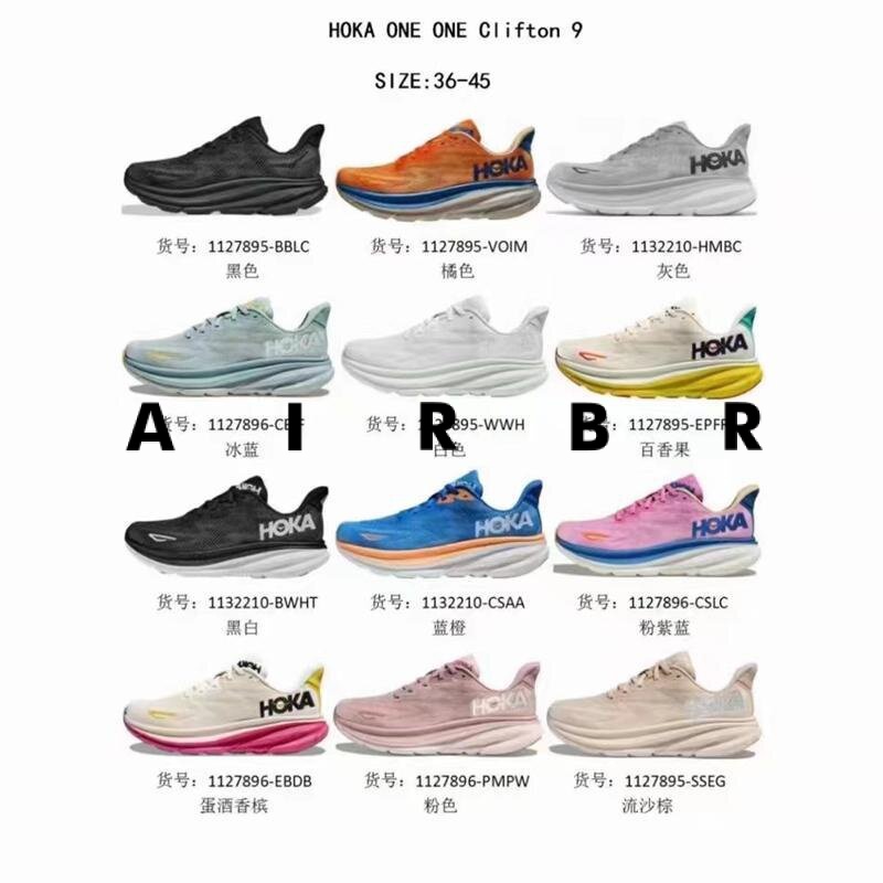 Giày Thể Thao 2023HokaOne Hoka one Clifton Clifton 9 Thoáng Khí Dành Cho Nam Và Nữ