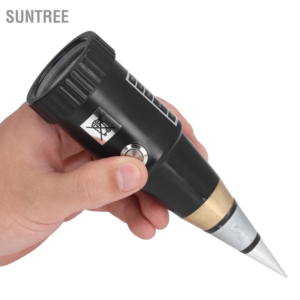 SUNTREE Máy đo độ ẩm PH của đất Độ chính xác cao Loại kim kiểm tra 2 trong 1 với Phạm vi từ 3 đến 8