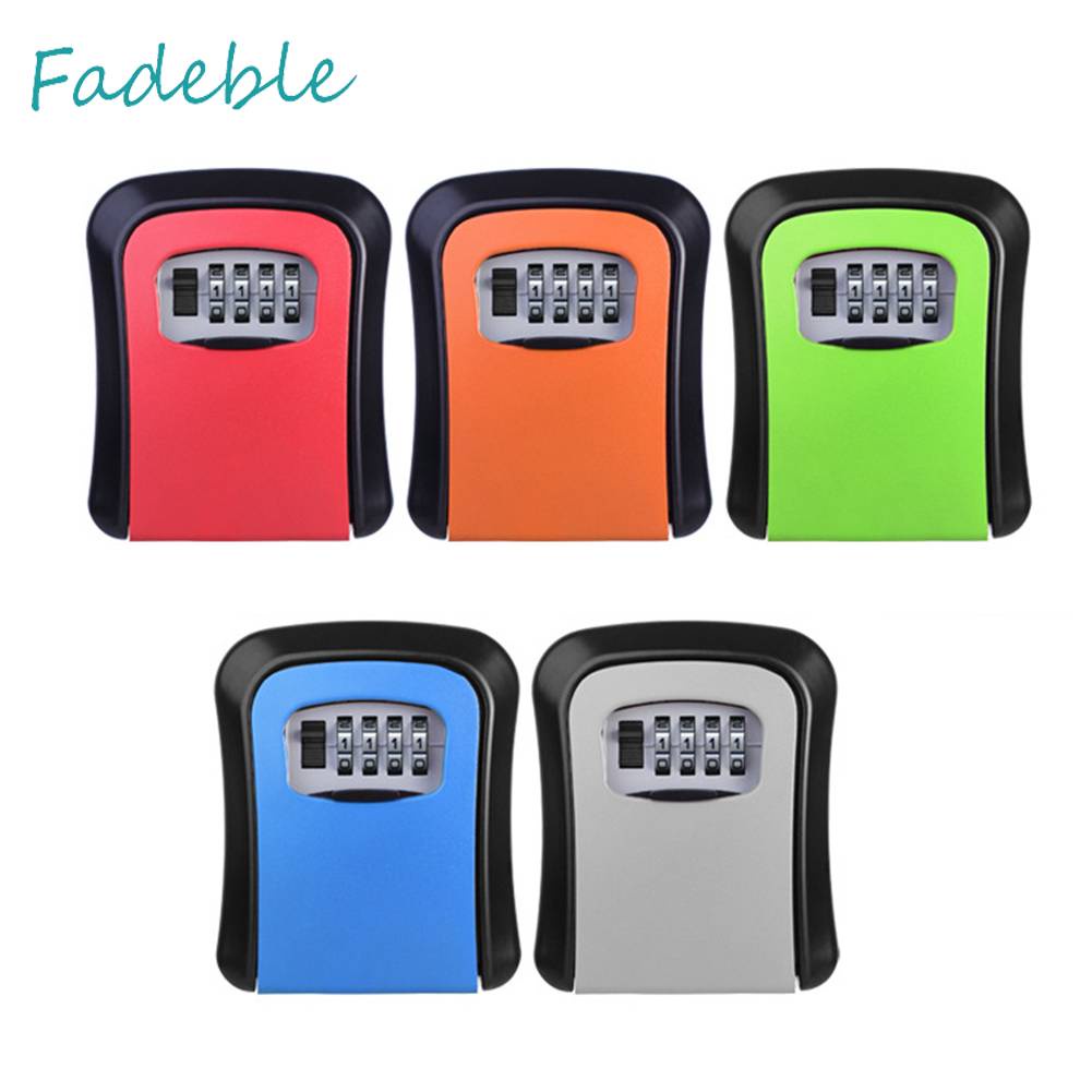 Móc Khóa Gắn Tường Có Mật Khẩu 4 Chữ Số Bằng Hợp Kim Nhôm