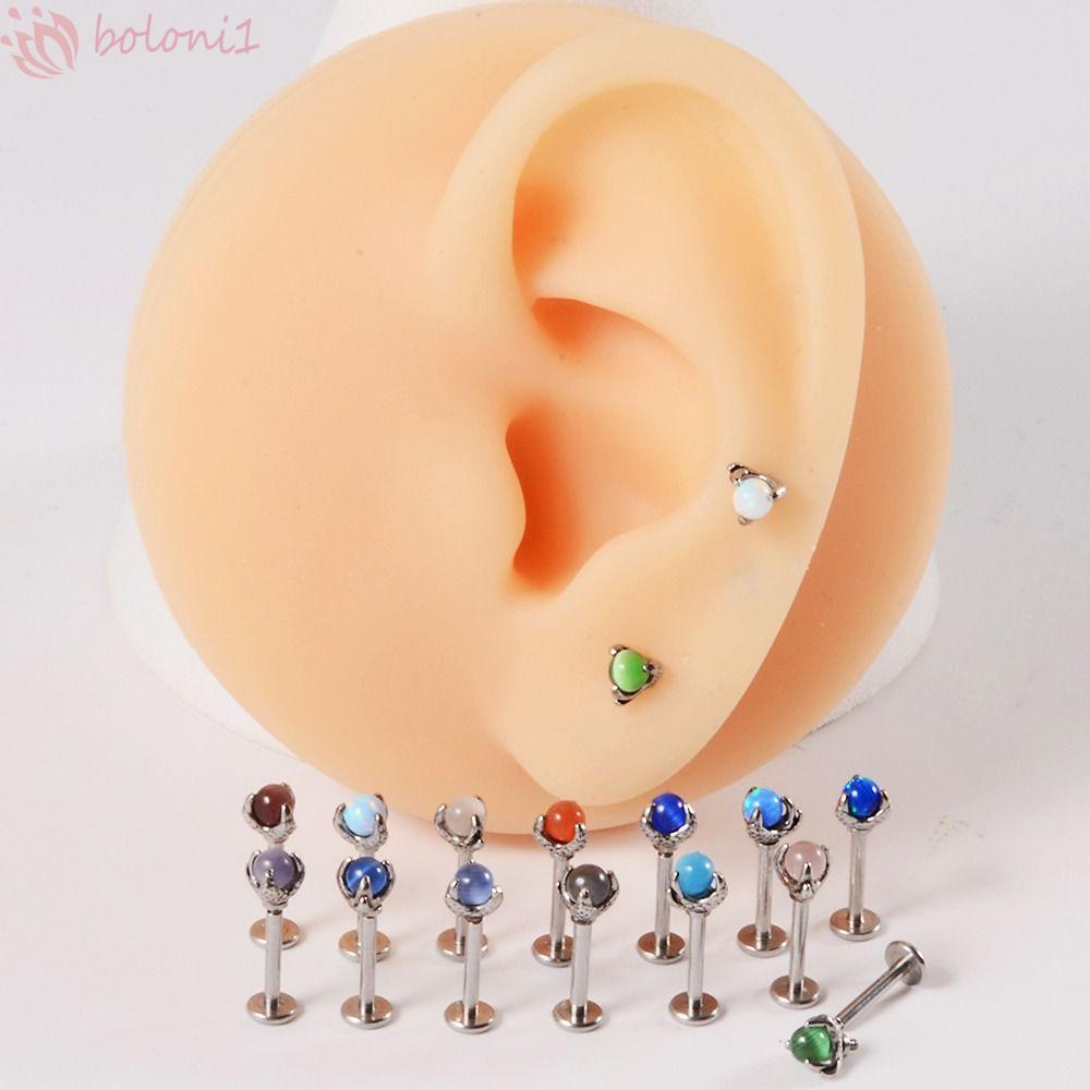 [COD] Son Môi Dạng Đinh Tán Thời Trang Cá Tính Cho NữNhẫn Hình Đôi Môi Chất Liệu Thép Không Gỉ Phong Cách Hàn Quốc