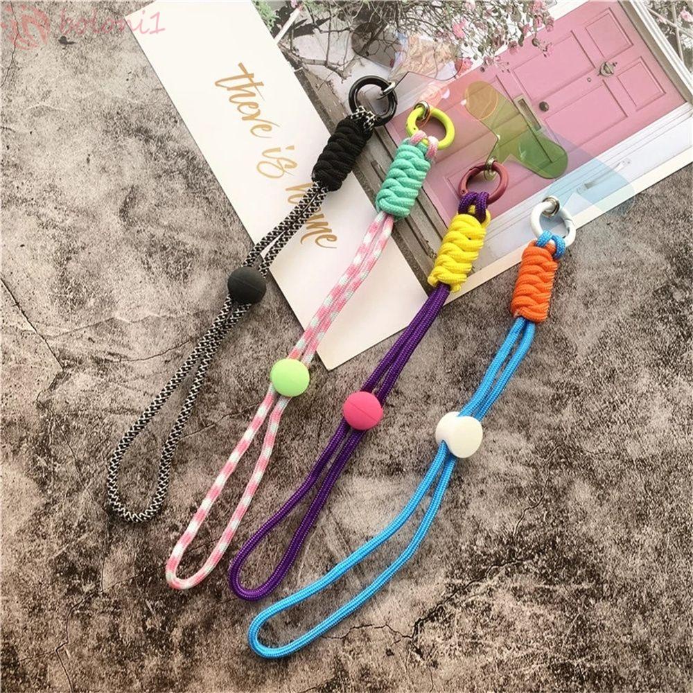 Dây Đeo Điện Thoại / Chìa Khóa Màu Tương Phản Tùy Chỉnh Tiện Dụng